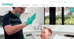 Desktop Screenshot of confidenttandartsen.nl